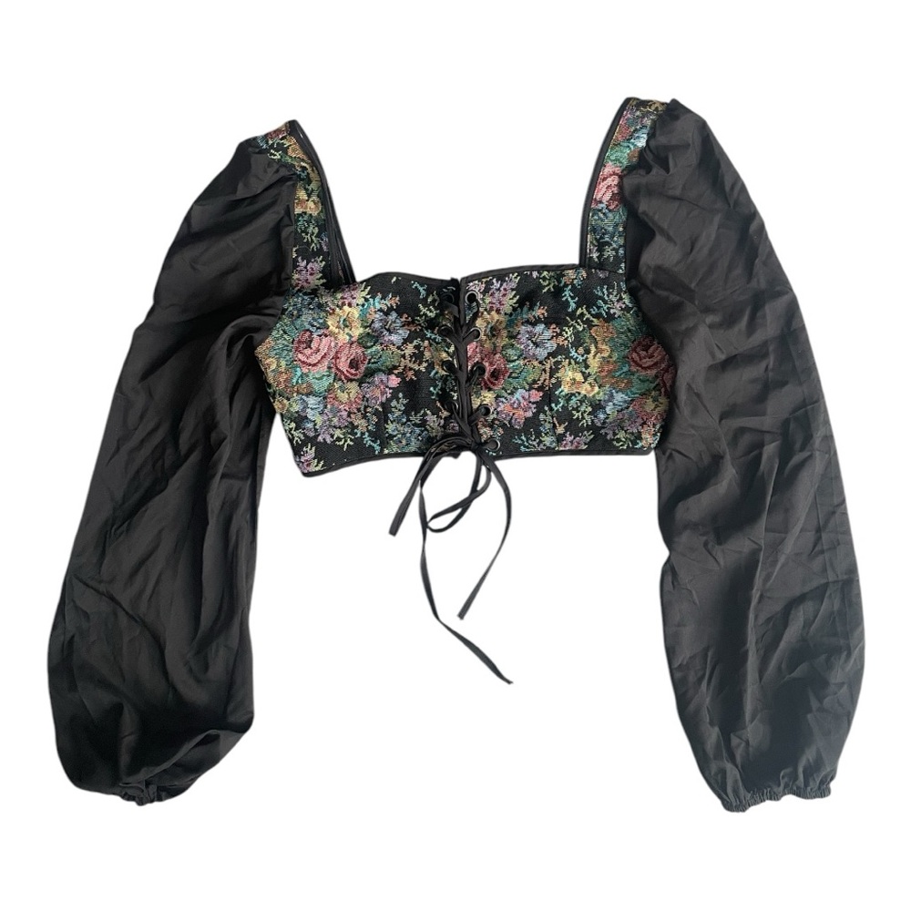 Haut style corset avec manches intégrées 🥀